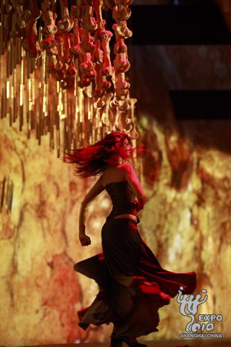 Une danse de flamenco