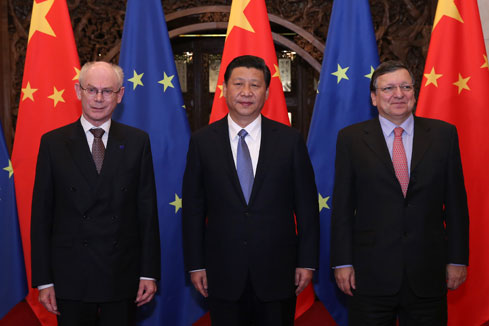 Le président chinois appelle à renforcer la coopération sino-européenne