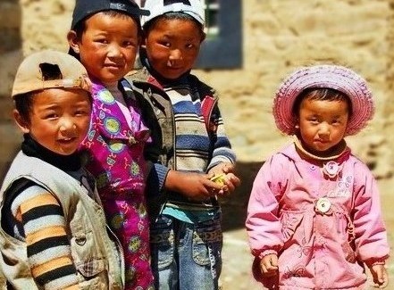 神秘西藏--藏娃 摄影 龙行雨
