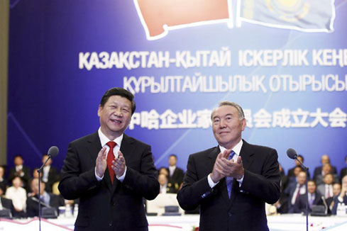 Le président chinois appelle les entrepreneurs chinois et kazakhs à renforcer leur coopération