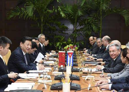 Les dirigeants chinois et cubain aspirent tous deux à une coopération réciproque