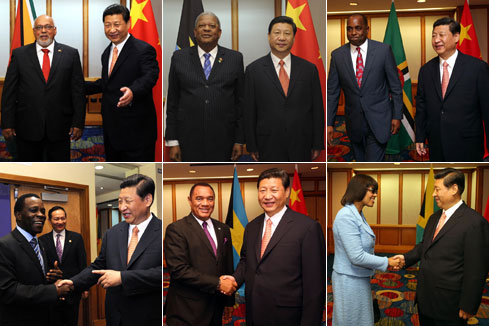 Le président chinois appelle plus de vigueur pour renforcer les relations entre la Chine et les pays des Caraïbes
